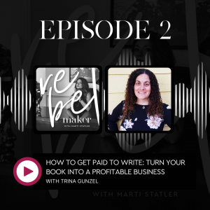 Cover of episode two, How you can actually get paid as an author